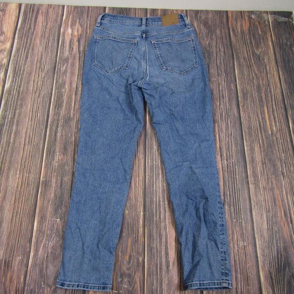 Madewell Womens 27 Perfect Vintage Jeans High Rise Stretch Tapered Fit - Picture 5 of 6